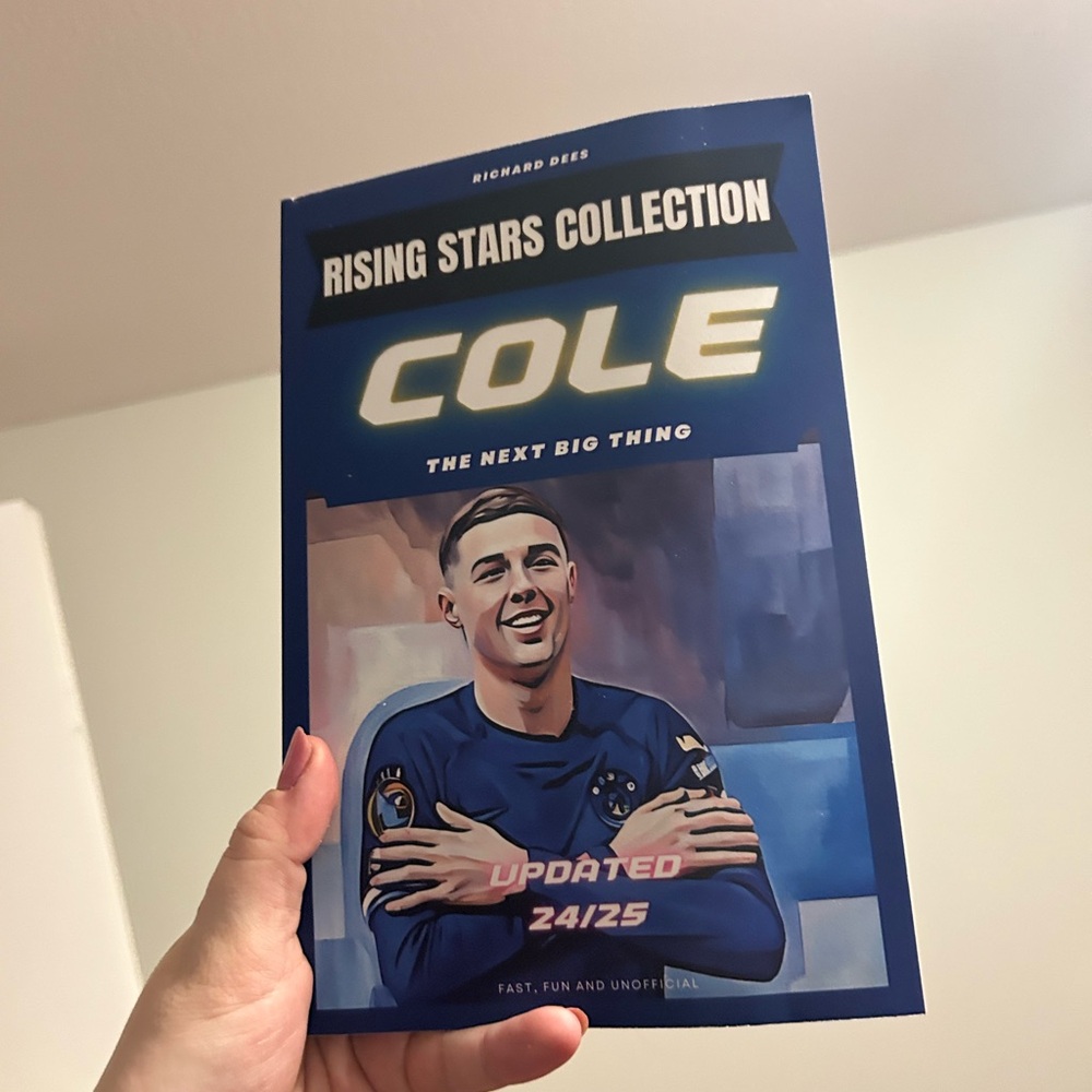 Cole Palmer paperback book 2024/2025